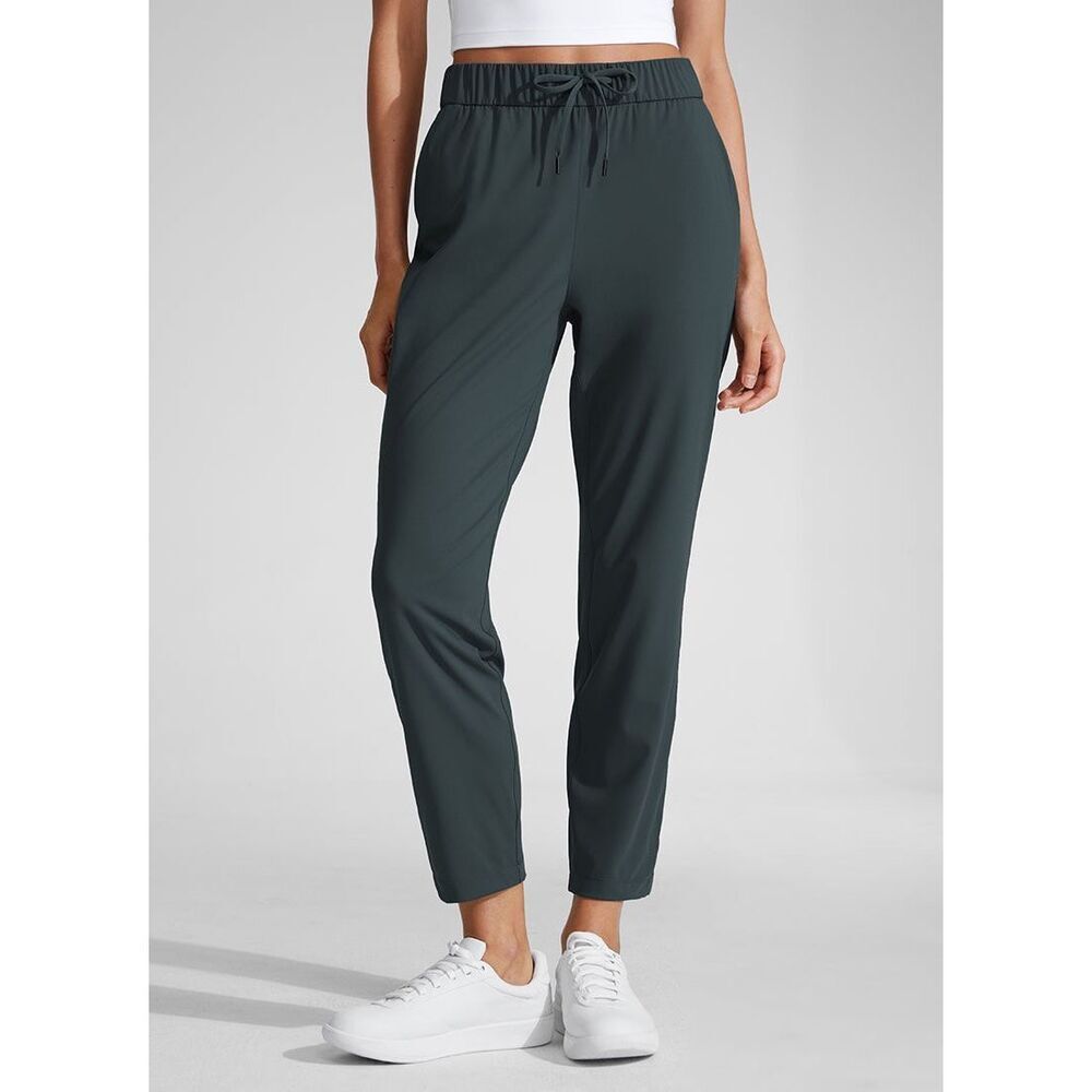 CRZ Yoga Stretch Drawstring 7/8 Pocket Pants size Small